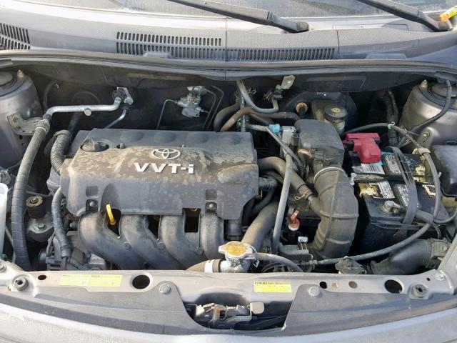 JTKKT624650111333 - 2005 TOYOTA SCION XA GRAY photo 7