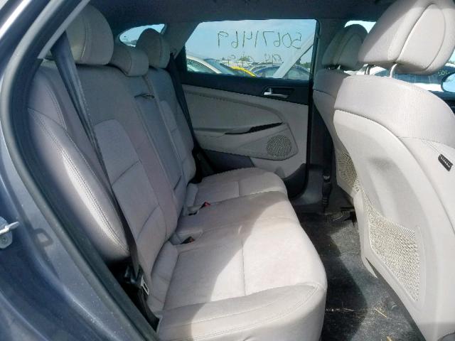 KM8J3CA44GU056911 - 2016 HYUNDAI TUCSON LIM GRAY photo 6