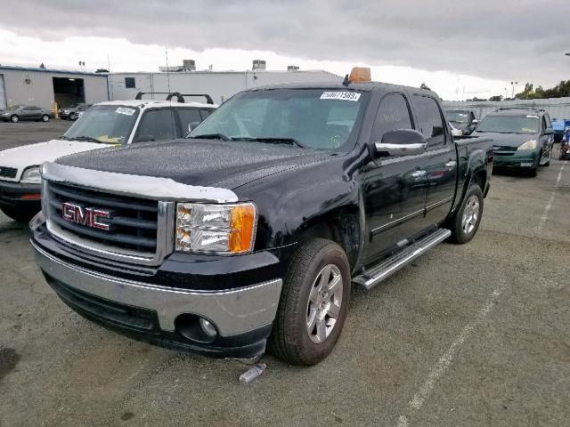 2GTEC13J481158557 - 2008 GMC SIERRA C15 BLACK photo 2