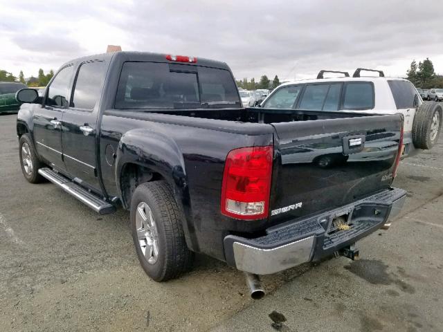 2GTEC13J481158557 - 2008 GMC SIERRA C15 BLACK photo 3