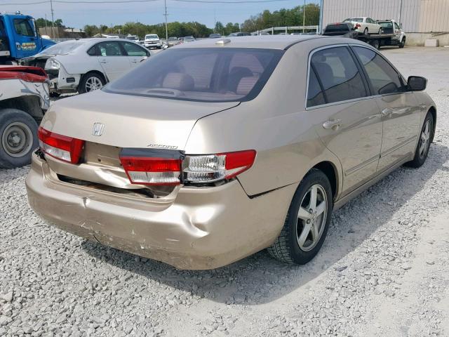 1HGCM56834A125409 - 2004 HONDA ACCORD EX GOLD photo 4