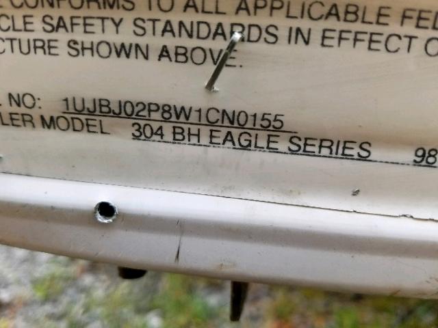 1UJBJ02P8W1CN0155 - 1998 JAYCO EAGLE  WHITE photo 10