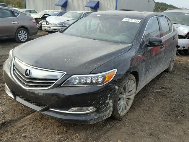 JH4KC1F59HC000015 - 2017 ACURA RLX TECH BLACK photo 2