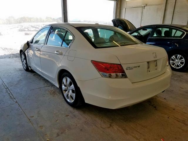 1HGCP2F81AA089673 - 2010 HONDA ACCORD EXL WHITE photo 3