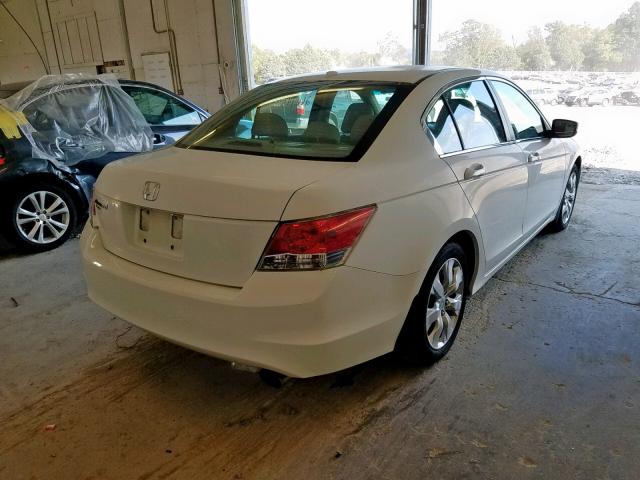 1HGCP2F81AA089673 - 2010 HONDA ACCORD EXL WHITE photo 4