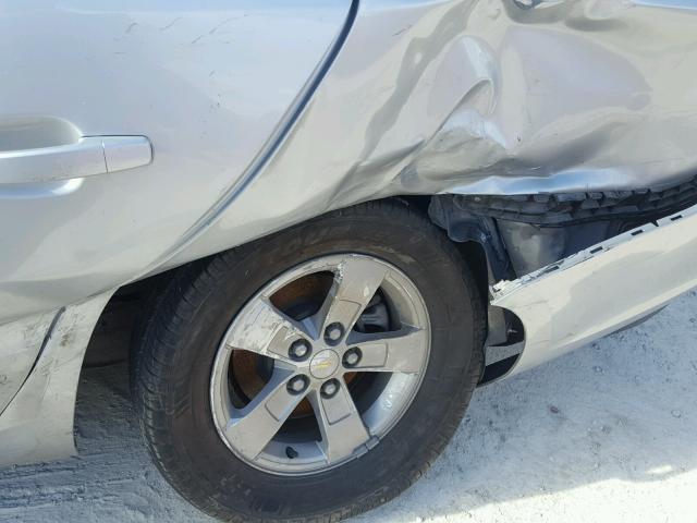 1G11A5SL7FU148792 - 2015 CHEVROLET MALIBU LS ვერცხლისფერი ფოტო 9