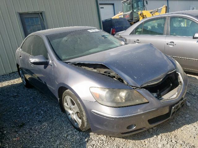 JH4KB16575C017796 - 2005 ACURA RL SILVER photo 1