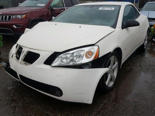 1G2ZH361474141324 - 2007 PONTIAC G6 GT WHITE photo 2