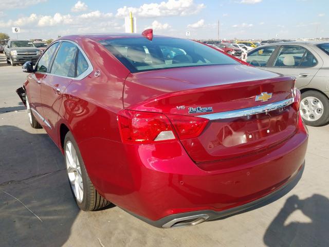 2G1125S36J9144798 - 2018 CHEVROLET IMPALA PRE RED photo 3