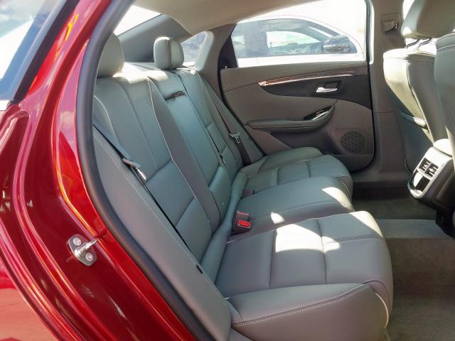 2G1125S36J9144798 - 2018 CHEVROLET IMPALA PRE RED photo 6