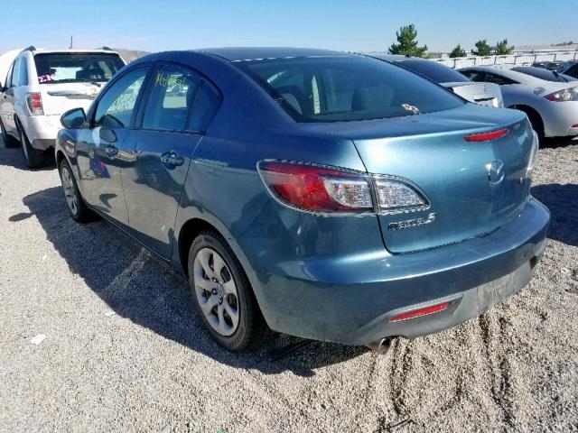 JM1BL1SG5A1206362 - 2010 MAZDA 3 I BLUE photo 3