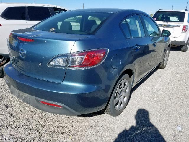 JM1BL1SG5A1206362 - 2010 MAZDA 3 I BLUE photo 4