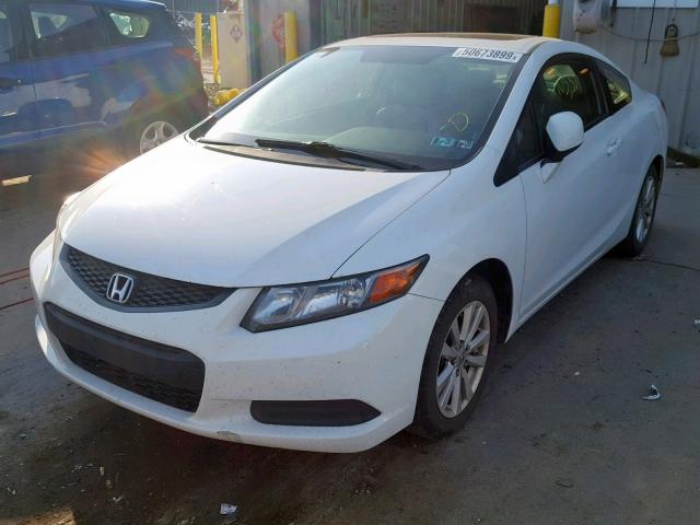 2HGFG3B14CH536559 - 2012 HONDA CIVIC EXL 白色 照片 2