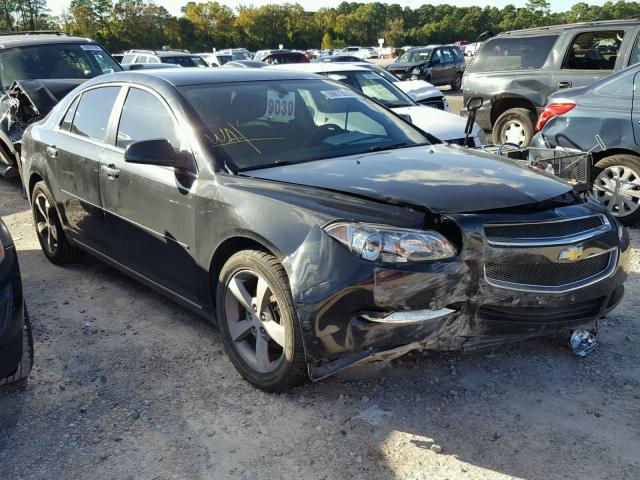 1G1ZC5EU7CF368533 - 2012 CHEVROLET MALIBU 1LT BLACK photo 1