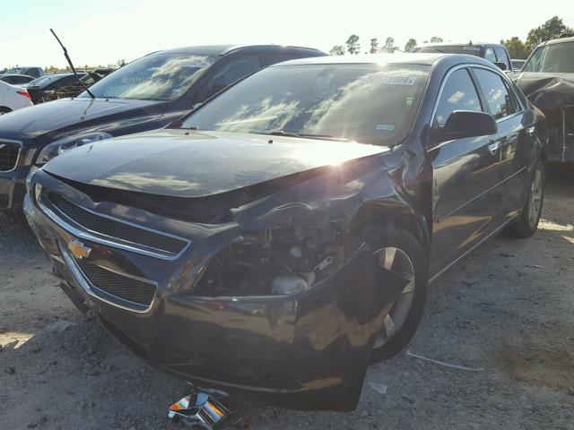 1G1ZC5EU7CF368533 - 2012 CHEVROLET MALIBU 1LT BLACK photo 2