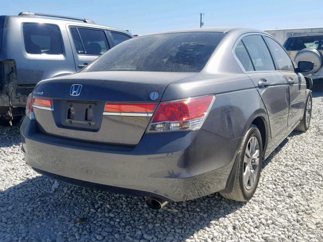 1HGCP2F45BA108952 - 2011 HONDA ACCORD LXP CHARCOAL photo 4