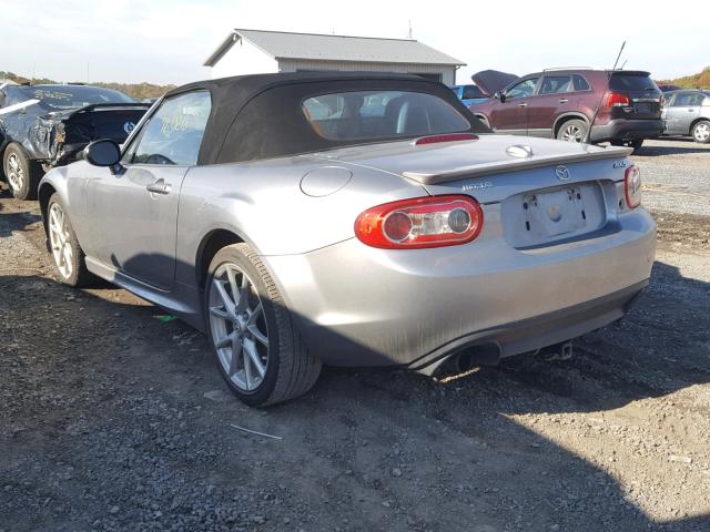 JM1NC25FX90202685 - 2009 MAZDA MX-5 MIATA SILVER photo 3