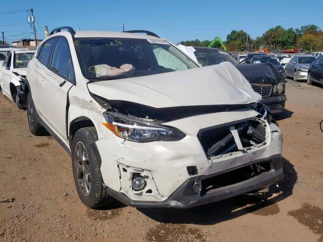 JF2GTADC3JH322085 - 2018 SUBARU CROSSTREK WHITE photo 1