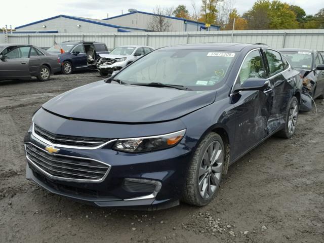 1G1ZH5SX0GF331698 - 2016 CHEVROLET MALIBU PRE BLUE photo 2