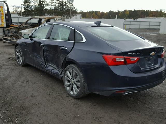 1G1ZH5SX0GF331698 - 2016 CHEVROLET MALIBU PRE BLUE photo 3