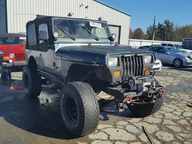 1J4FY19P8SP281669 - 1995 JEEP WRANGLER / GREEN photo 1