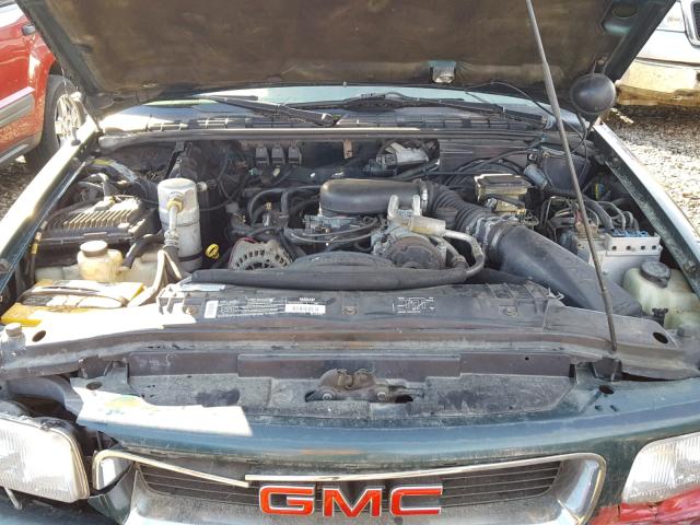 1GKDT13W1T2558385 - 1996 GMC JIMMY GREEN photo 7