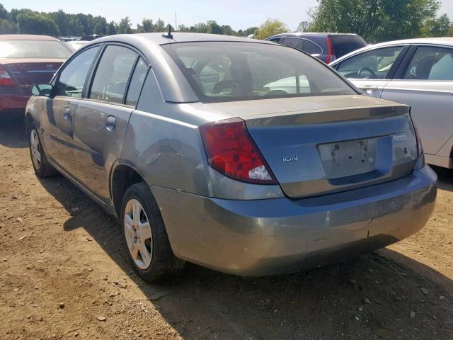 1G8AJ55F47Z186170 - 2007 SATURN ION LEVEL GRAY photo 3