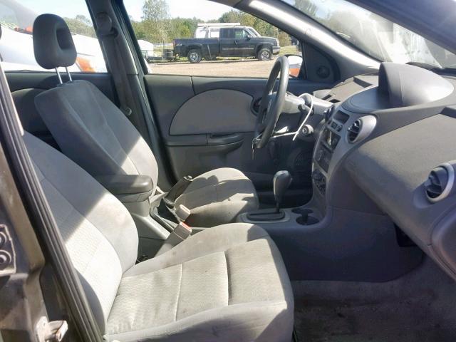 1G8AJ55F47Z186170 - 2007 SATURN ION LEVEL GRAY photo 5