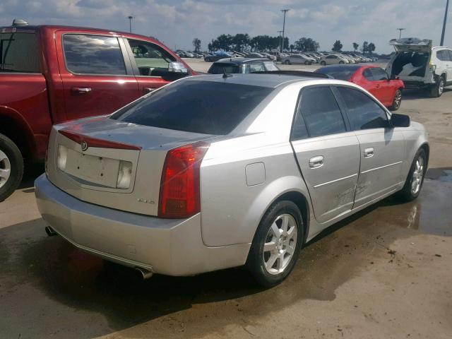 1G6DP577570172356 - 2007 CADILLAC CTS HI FEA SILVER photo 4