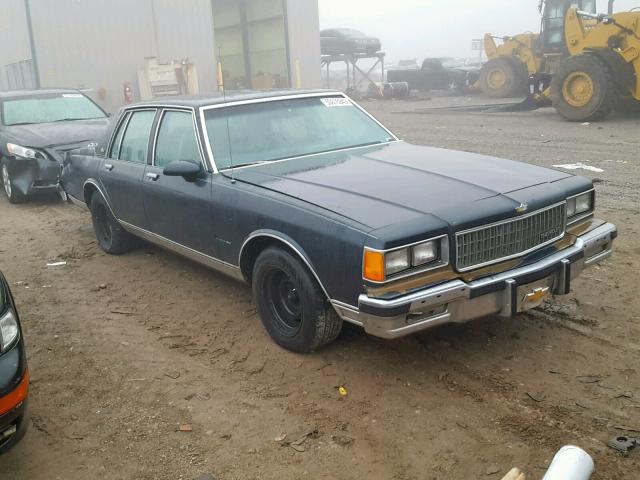 1G1BN69H8GY159892 - 1986 CHEVROLET CAPRICE CL BLUE photo 1