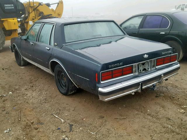 1G1BN69H8GY159892 - 1986 CHEVROLET CAPRICE CL BLUE photo 3