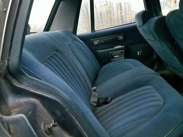 1G1BN69H8GY159892 - 1986 CHEVROLET CAPRICE CL BLUE photo 6