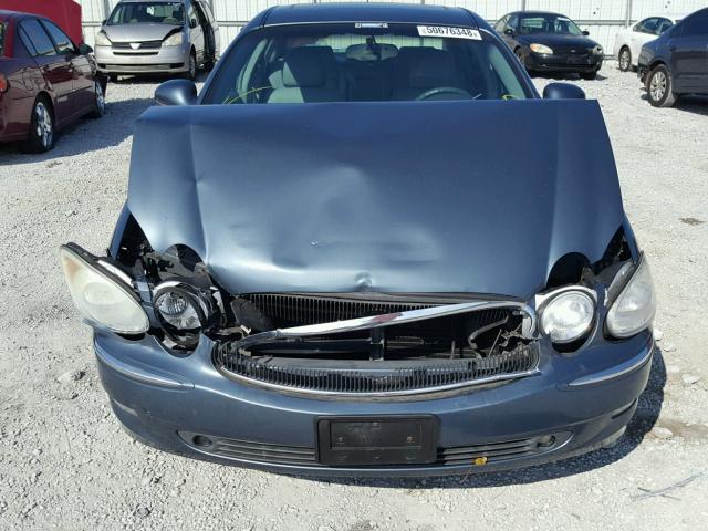 2G4WE587471116208 - 2007 BUICK LACROSSE C BLUE photo 9