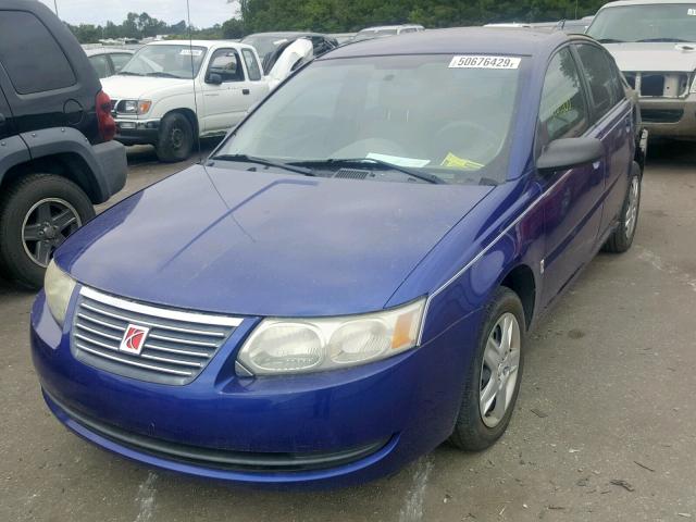 1G8AJ58F26Z207415 - 2006 SATURN ION LEVEL BLUE photo 2