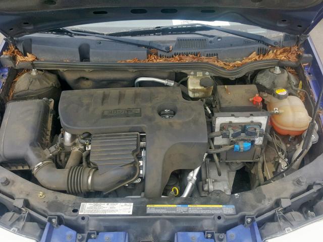 1G8AJ58F26Z207415 - 2006 SATURN ION LEVEL BLUE photo 7