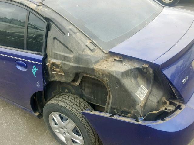 1G8AJ58F26Z207415 - 2006 SATURN ION LEVEL BLUE photo 9