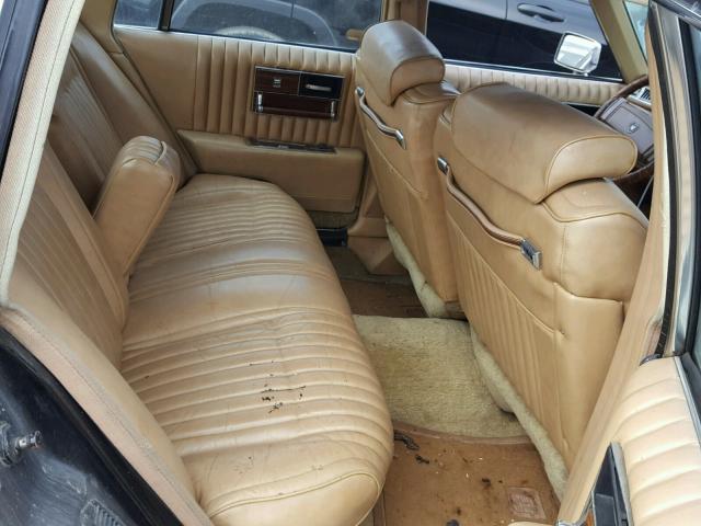 6S69R7Q482469 - 1977 CADILLAC SEVILLE BLACK photo 6