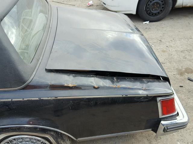 6S69R7Q482469 - 1977 CADILLAC SEVILLE BLACK photo 9