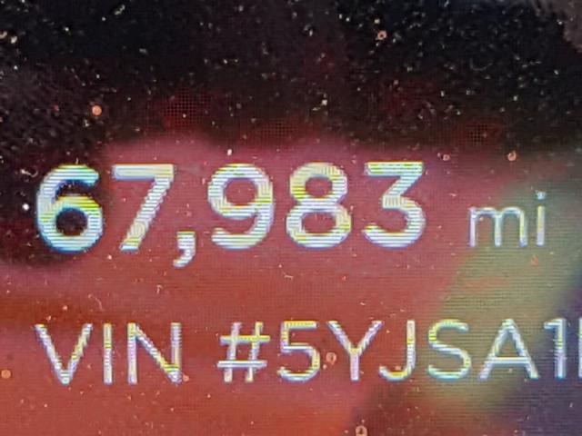 5YJSA1DP9DFP08581 - 2013 TESLA MODEL S Մոխրագույն լուսանկար 8