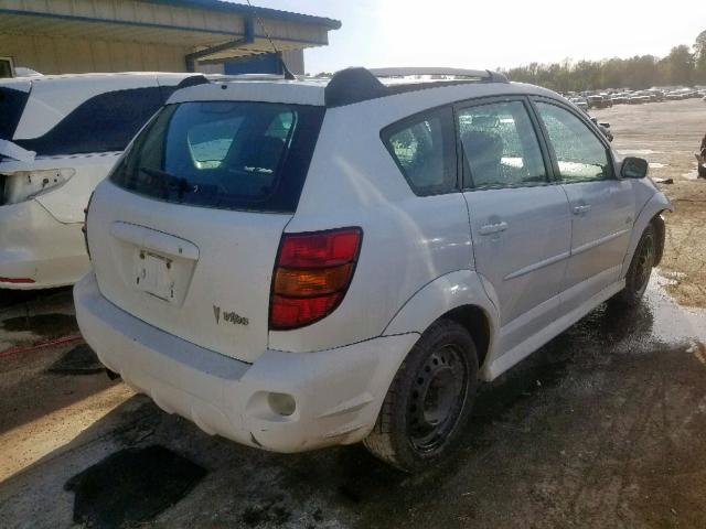 5Y2SL65826Z459052 - 2006 PONTIAC VIBE WHITE photo 4