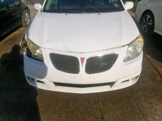 5Y2SL65826Z459052 - 2006 PONTIAC VIBE WHITE photo 7