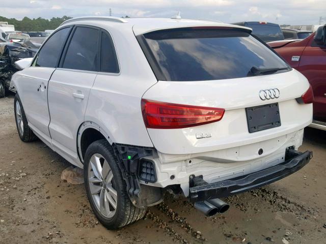 WA1HCCFS2HR004332 - 2017 AUDI Q3 PREMIUM WHITE photo 3