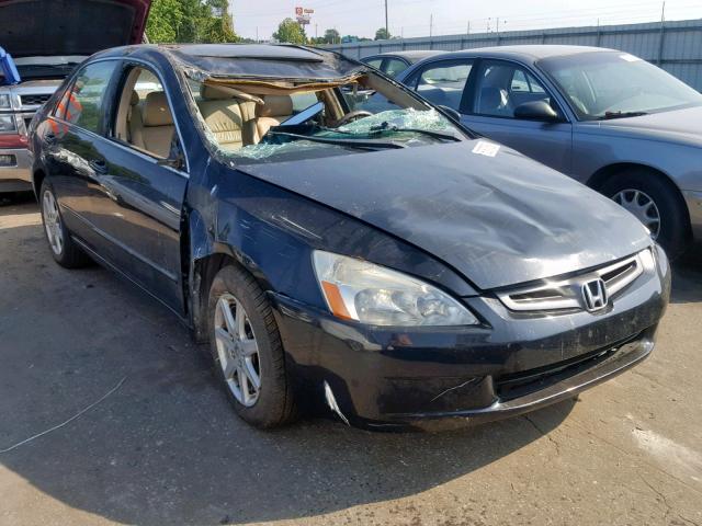 1HGCM66533A071572 - 2003 HONDA ACCORD EX BLACK photo 1