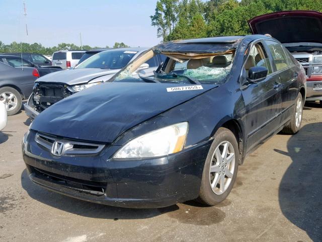 1HGCM66533A071572 - 2003 HONDA ACCORD EX BLACK photo 2