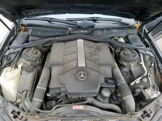 WDBNG83J55A457648 - 2005 MERCEDES-BENZ S 430 4MAT BLACK photo 7