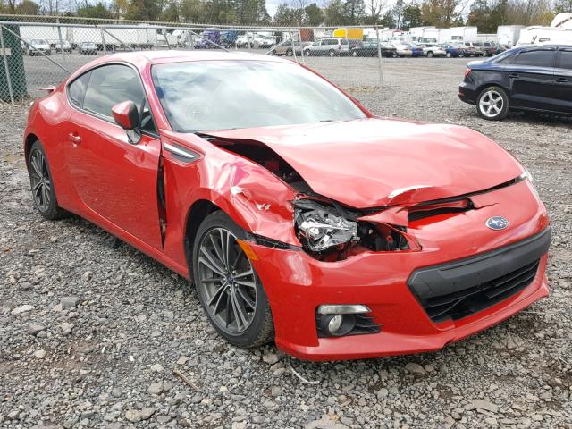 JF1ZCAC16E8603476 - 2014 SUBARU BRZ 2.0 LI RED photo 1