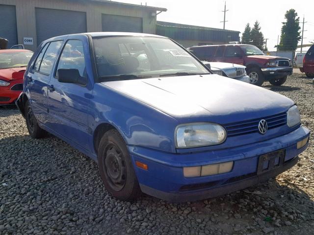 3VWFA81HXTM028302 - 1996 VOLKSWAGEN GOLF GL BLUE photo 1