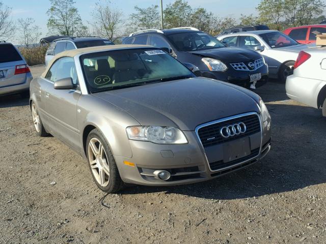 WAUDF48H78K011415 - 2008 AUDI A4 2.0T CA TAN photo 1