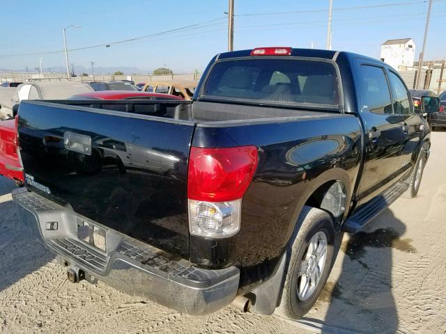 5TFEY5F11BX101294 - 2011 TOYOTA TUNDRA CRE BLACK photo 4