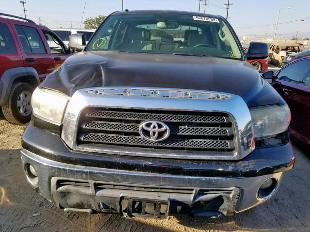 5TFEY5F11BX101294 - 2011 TOYOTA TUNDRA CRE BLACK photo 9